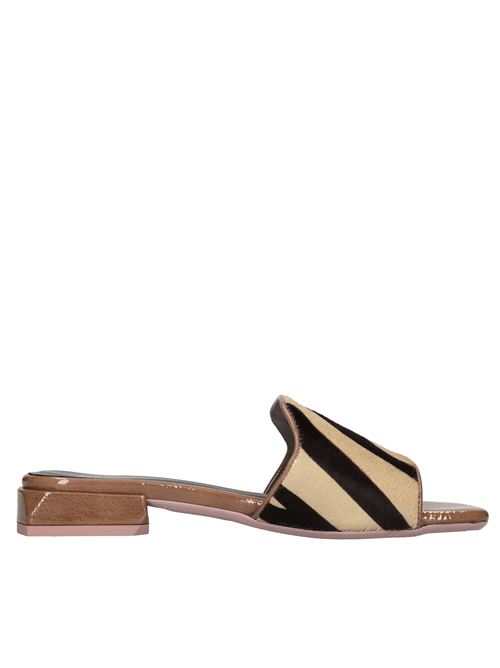 Mules in cavallino LORENZO MARI | SAMU MAG 20 CAVALLINO ZEBRATO-NAPLAKMARRONE-BEIGE